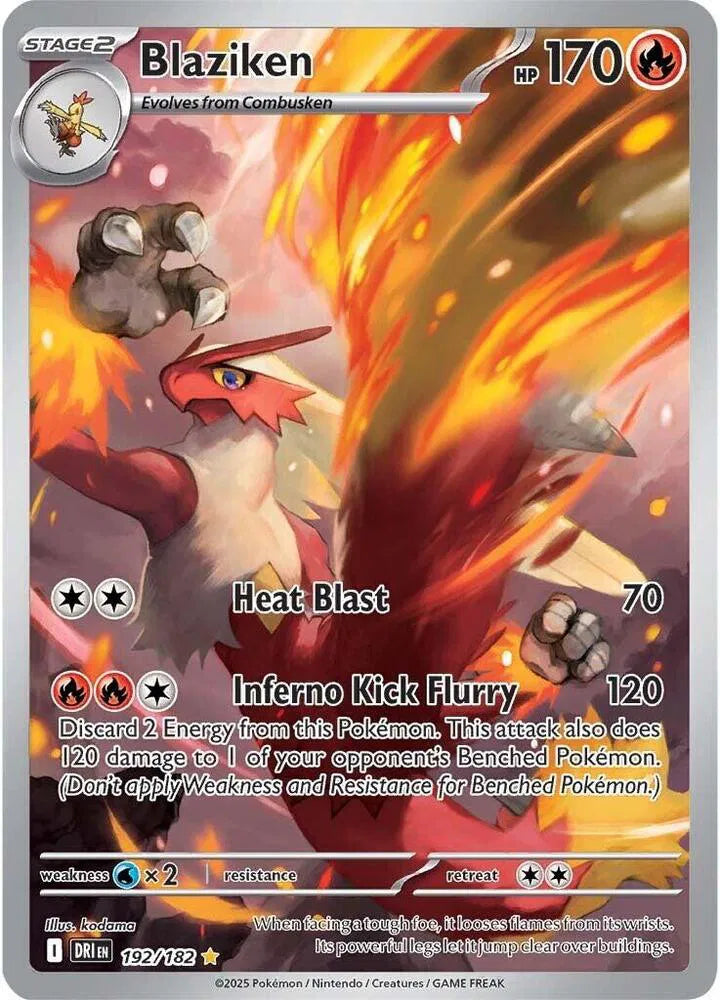 Blaziken 192/182 (Destined Rivals)