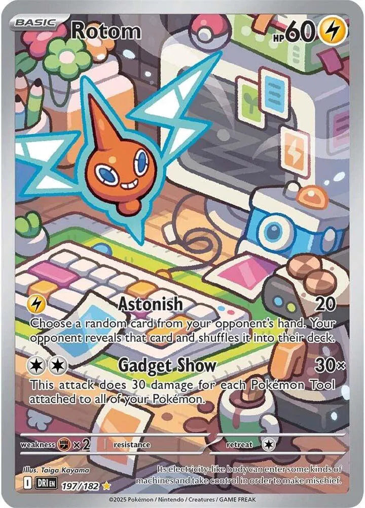 Rotom 197/182 · Holofoil (Destined Rivals)