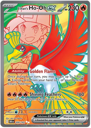 Ethan's Ho-oh ex 209/182 (Destined Rivals)