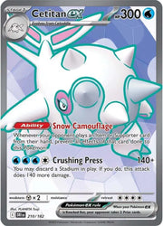 Cetitan ex 210/182 · Holofoil (Destined Rivals)