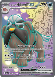 Arven's Mabosstiff ex Destined Rivals Ultra Rare 218/182