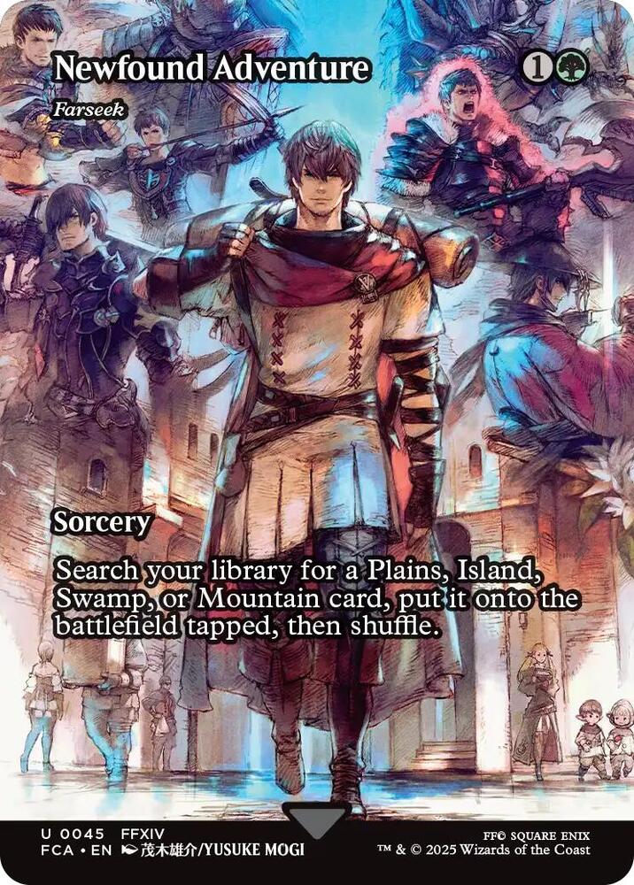 Newfound Adventure - Farseek (Showcase) 45 · Normal (Universes Beyond: FINAL FANTASY: Through the Ages)