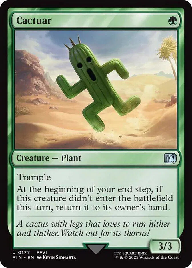 Cactuar 177 · Normal (Universes Beyond: FINAL FANTASY)