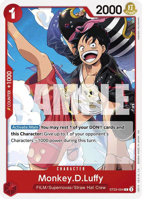 Monkey.D.Luffy ST23-004