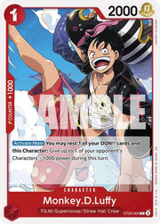 Monkey.D.Luffy ST23-004 (Starter Deck 23: RED Shanks)