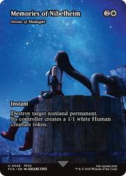 Memories of Nibelheim - Stroke of Midnight (Showcase) 26 · Foil (Universes Beyond: FINAL FANTASY: Through the Ages)