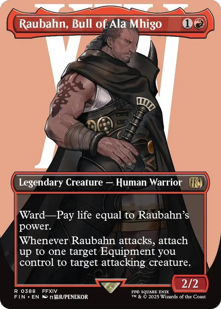 Raubahn, Bull of Ala Mhigo (Borderless) 388 · Normal (Universes Beyond: FINAL FANTASY)