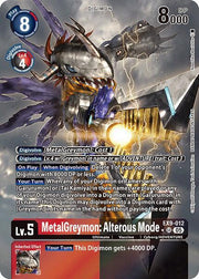 MetalGreymon: Alterous Mode (Alternate Art) EX9-012 SR (Versus Monsters)