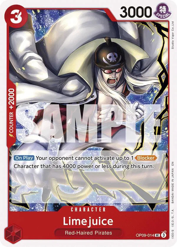 Limejuice (Reprint) OP09-014 (Starter Deck 23: RED Shanks)