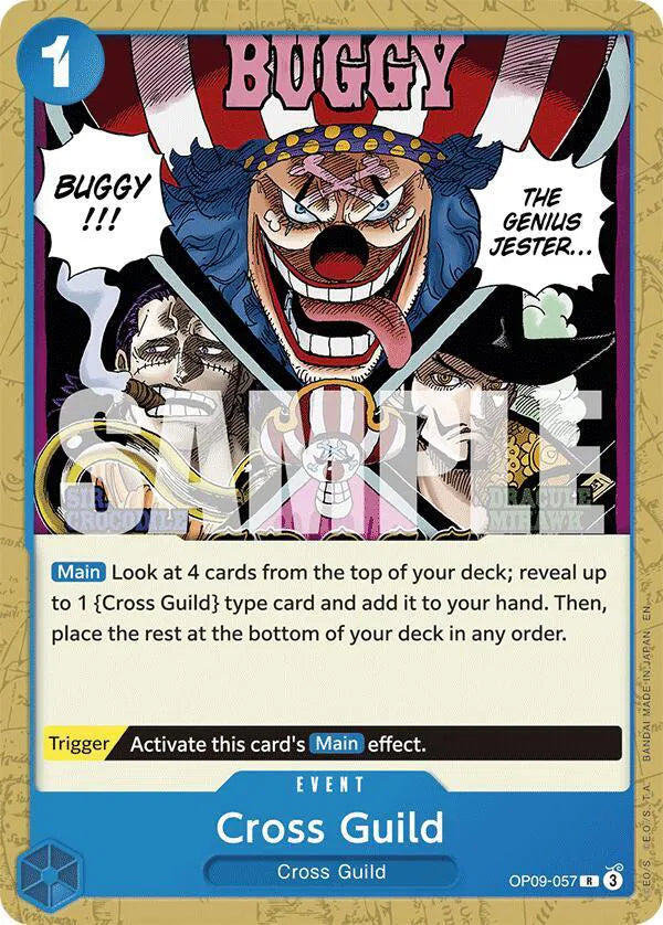 Cross Guild (Reprint) OP09-057 (Starter Deck 25: BLUE Buggy)