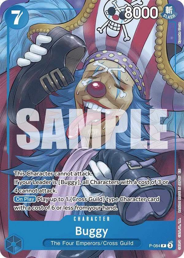 Buggy (Promo Reprint) P-084 · Normal (Starter Deck 25: BLUE Buggy)