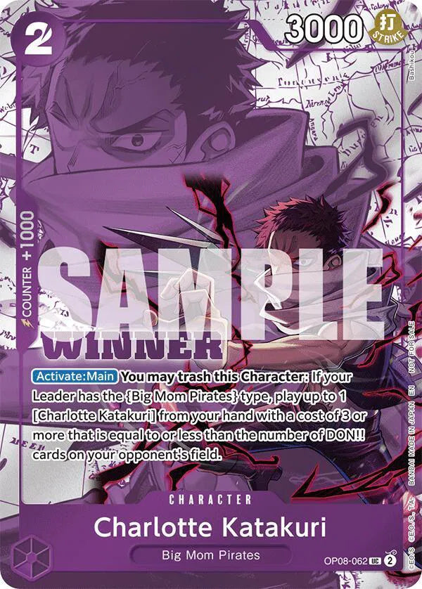 Charlotte Katakuri (Winner Pack 2025 Vol. 3) OP08-062 · Foil (One Piece Promotion Cards)