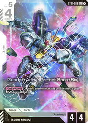 Gundam Aerial (Permet Score Six) ST01-006 · Holofoil (Starter Deck 01: Heroic Beginnings)