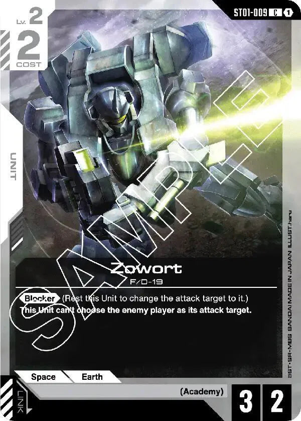 Zowort ST01-009 · Normal (Starter Deck 01: Heroic Beginnings)