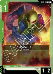 Zaku I ST03-007 · Normal (Starter Deck 03: Zeon's Rush)