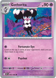 Gothorita 042/086 · Normal (White Flare)