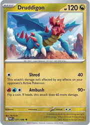 Druddigon 071/086 · Normal (White Flare)