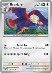 Braviary 078/086 · Normal (Black Bolt)