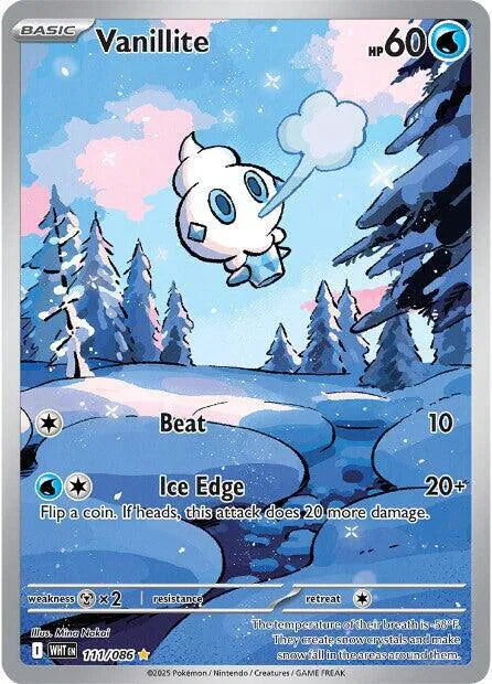 Vanillite 111/086 (White Flare)