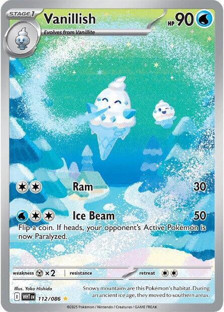 Vanillish White Flare Illustration Rare 112/086