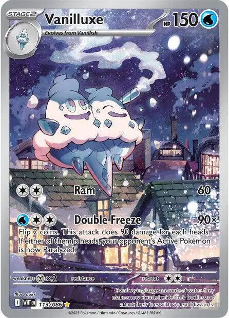 Pokémon Vanilluxe IR 113/086