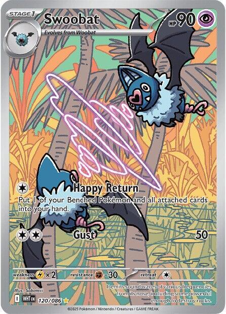 Swoobat 120/086 (White Flare)