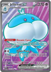 Jellicent ex 160/086 · Holofoil (White Flare)