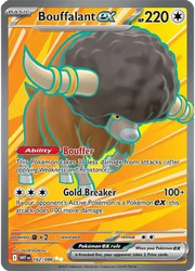 Bouffalant ex 162/086 (White Flare)