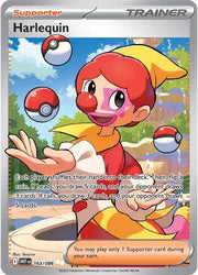 Harlequin 163/086 · Holofoil (White Flare)