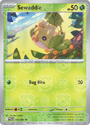 Sewaddle [Master Ball] #1 Pokemon White Flare