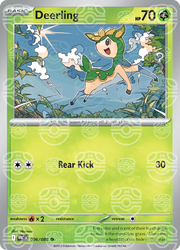 Deerling (Master Ball Pattern) 006/086 · Holofoil (White Flare)
