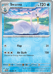 Swanna (Master Ball Pattern) 026/086 (White Flare)