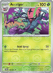 Accelgor - 009/086 (Poke Ball Pattern) - SV: White Flare (WHT)