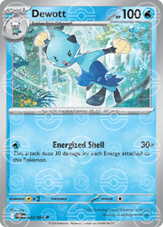 Dewott (Poke Ball Pattern) 022/086 (White Flare)