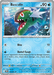 Basculin - 024/086 (Poke Ball Pattern) - SV: White Flare (WHT)