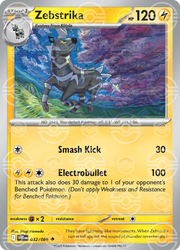 Zebstrika - 032/086 (Poke Ball Pattern) - SV: White Flare (WHT)