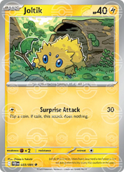 Joltik (Poke Ball Pattern) 033/086 · Holofoil (White Flare)