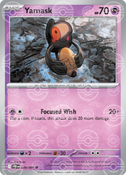 Yamask - 039/086 (Poke Ball Pattern) - SV: White Flare (WHT)
