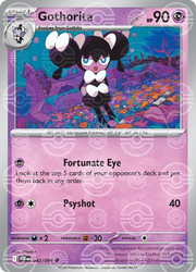 Gothorita (Poke Ball Pattern) 042/086 · Holofoil (White Flare)
