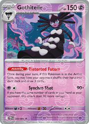Gothitelle - 043/086 (Poke Ball Pattern) - SV: White Flare (WHT)