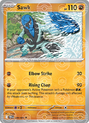 Sawk (Poke Ball Pattern) 049/086 (White Flare)