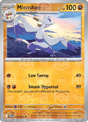 Mienshao - 053/086 (Poke Ball Pattern) - SV: White Flare (WHT)