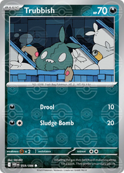 Trubbish - 059/086 (Poke Ball Pattern) - SV: White Flare (WHT)