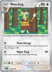 Watchog - 073/086 (Poke Ball Pattern) - SV: White Flare (WHT)