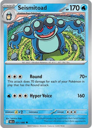 Seismitoad 021/086 · Normal (Black Bolt)