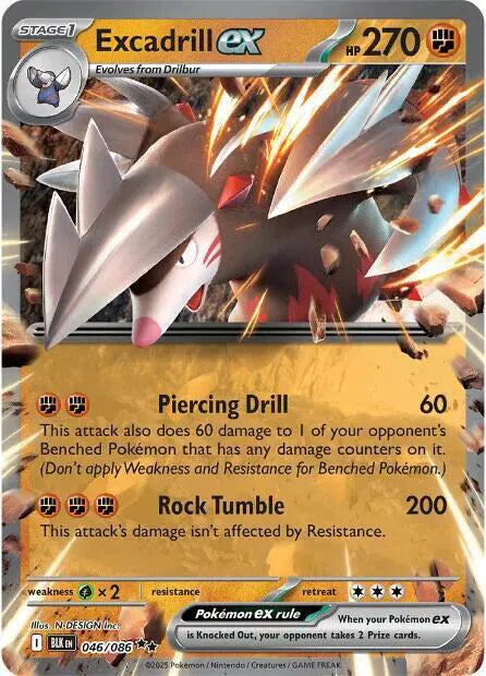 Excadrill ex 046/086 (Black Bolt)