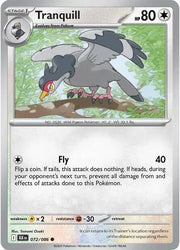 Tranquill 072/086 · Normal (Black Bolt)