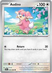 Audino 074/086 · Reverse Holofoil (Black Bolt)