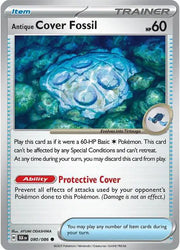 Antique Cover Fossil 080/086 · Normal (Black Bolt)