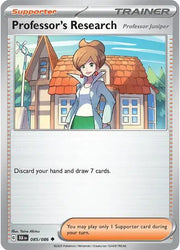 Professor's Research 085/086 · Reverse Holo (Black Bolt)